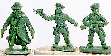 1/100th scale 1930s cops