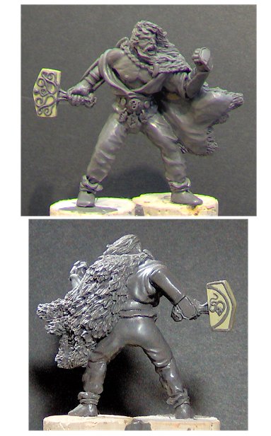 45mm Viking god Thor