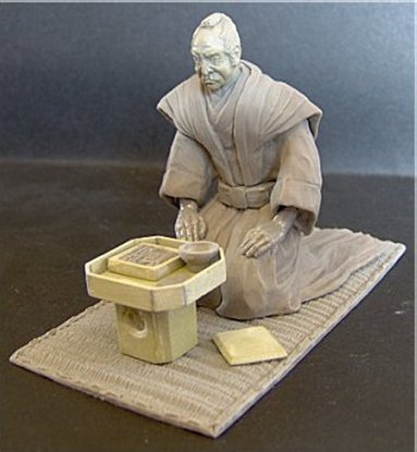 90mm Samurai preparing for seppuku