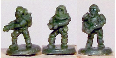 6mm SciFi figures for Rebel Miniatures